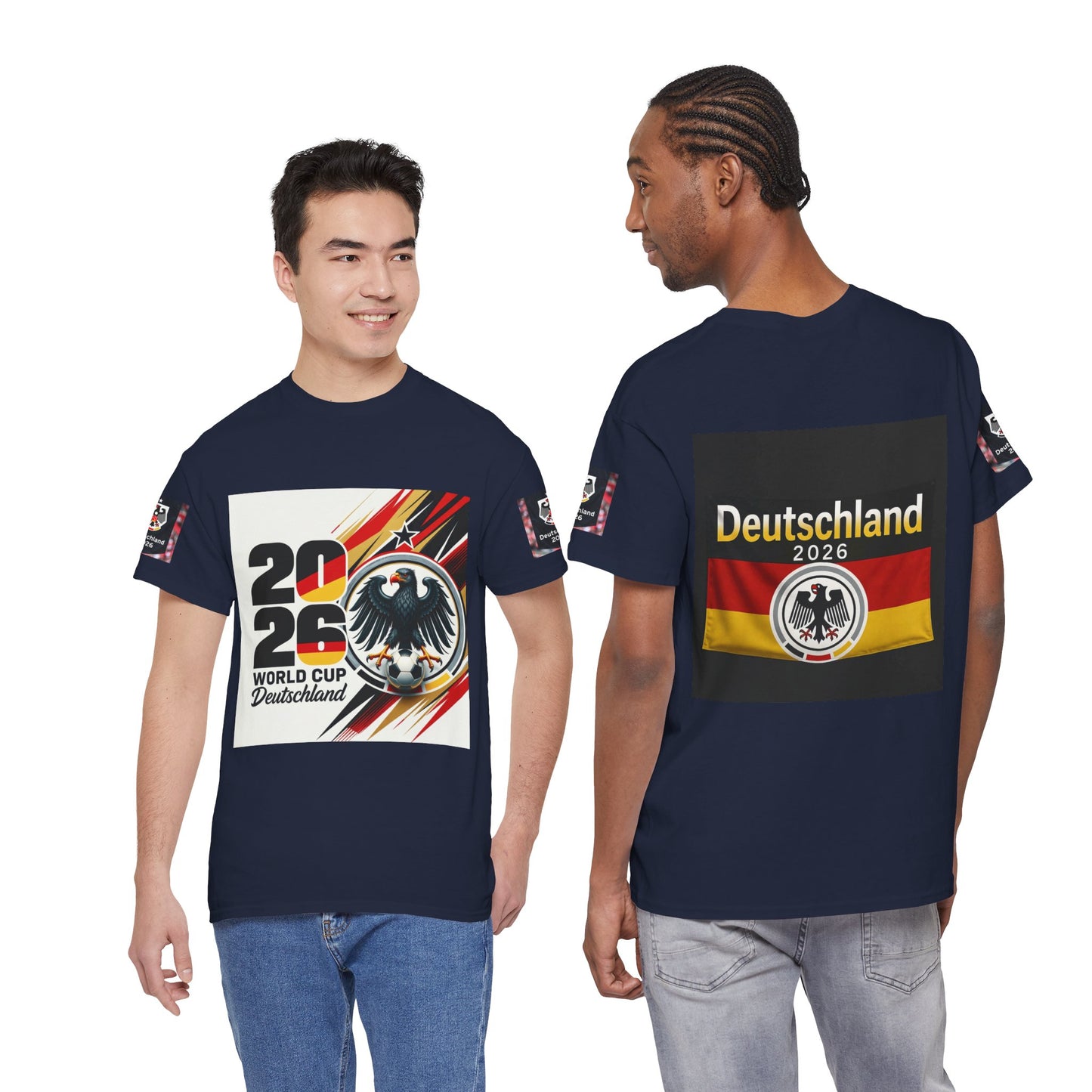 2026 World Cup Deutschland Tee | German Eagle Soccer Graphic Shirt