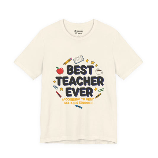 Best Teacher Ever T-Shirt | teacher appreciation gifts, teacher life