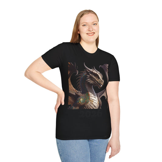 Dragon 2026 T-Shirt — Fantasy Dragon Graphic Tee