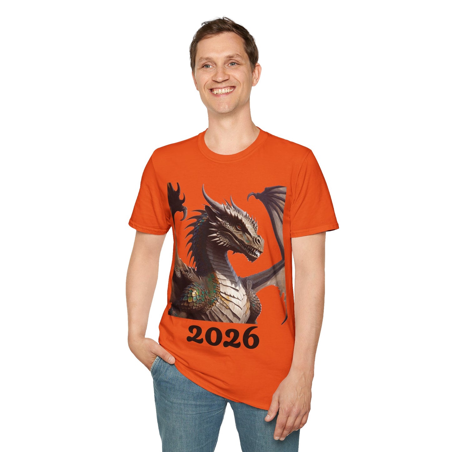 Dragon 2026 T-Shirt — Fantasy Dragon Graphic Tee