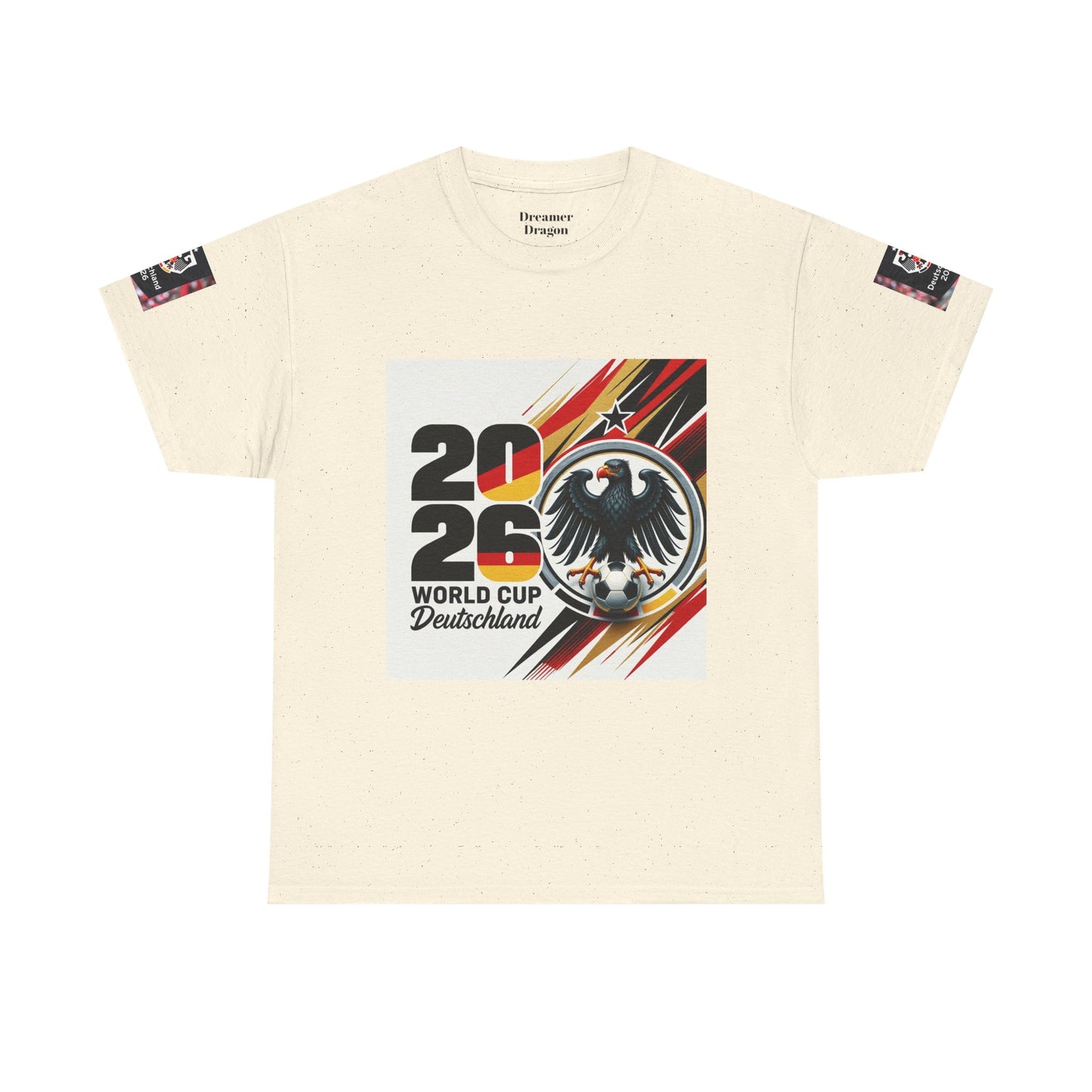 2026 World Cup Deutschland Tee | German Eagle Soccer Graphic Shirt