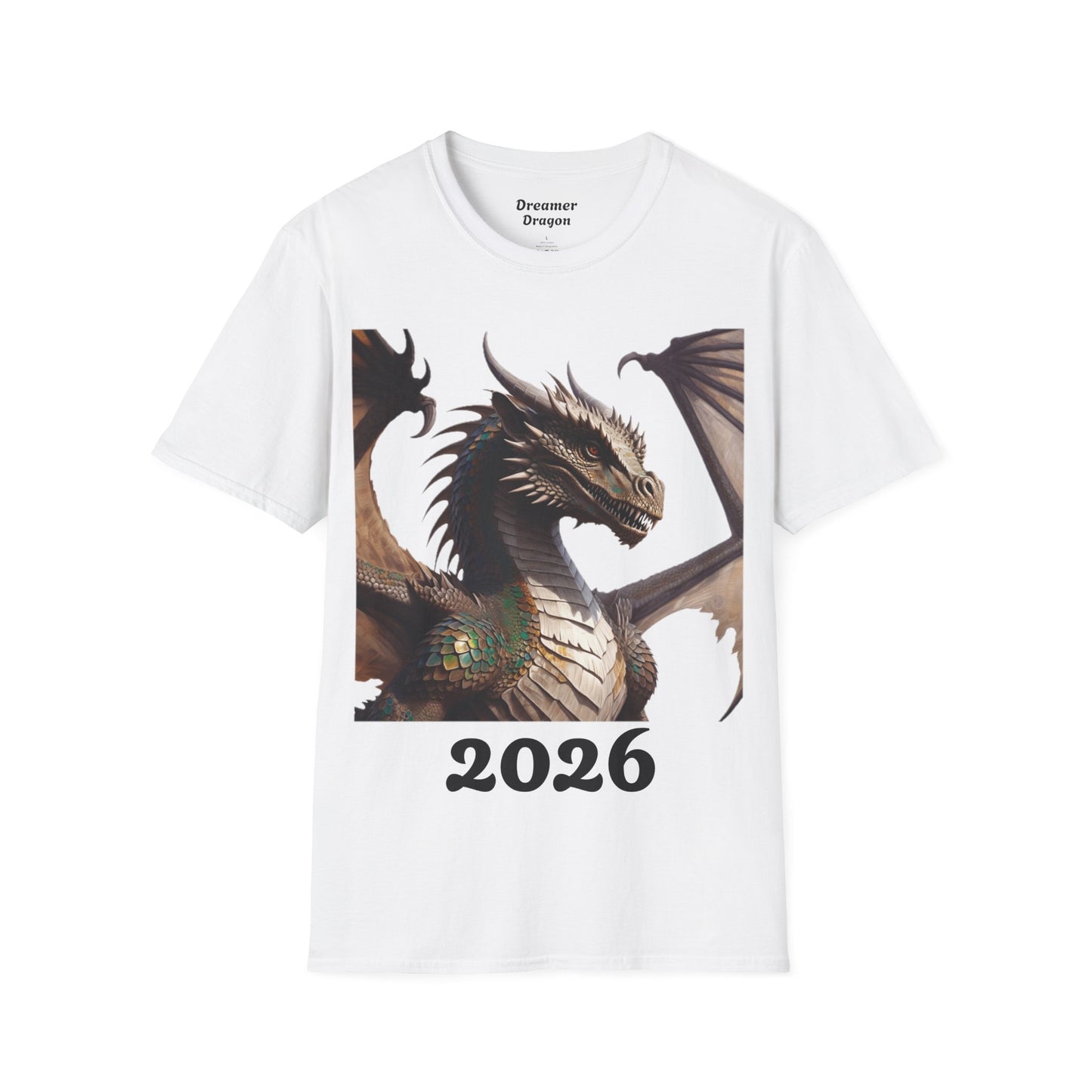 Dragon 2026 T-Shirt — Fantasy Dragon Graphic Tee
