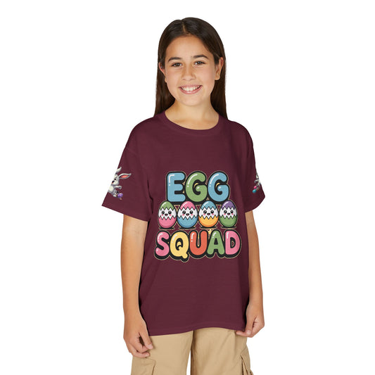 Youth Egg Squad Easter Bunny T-Shirt — Easter "Mode Chaos" Design
