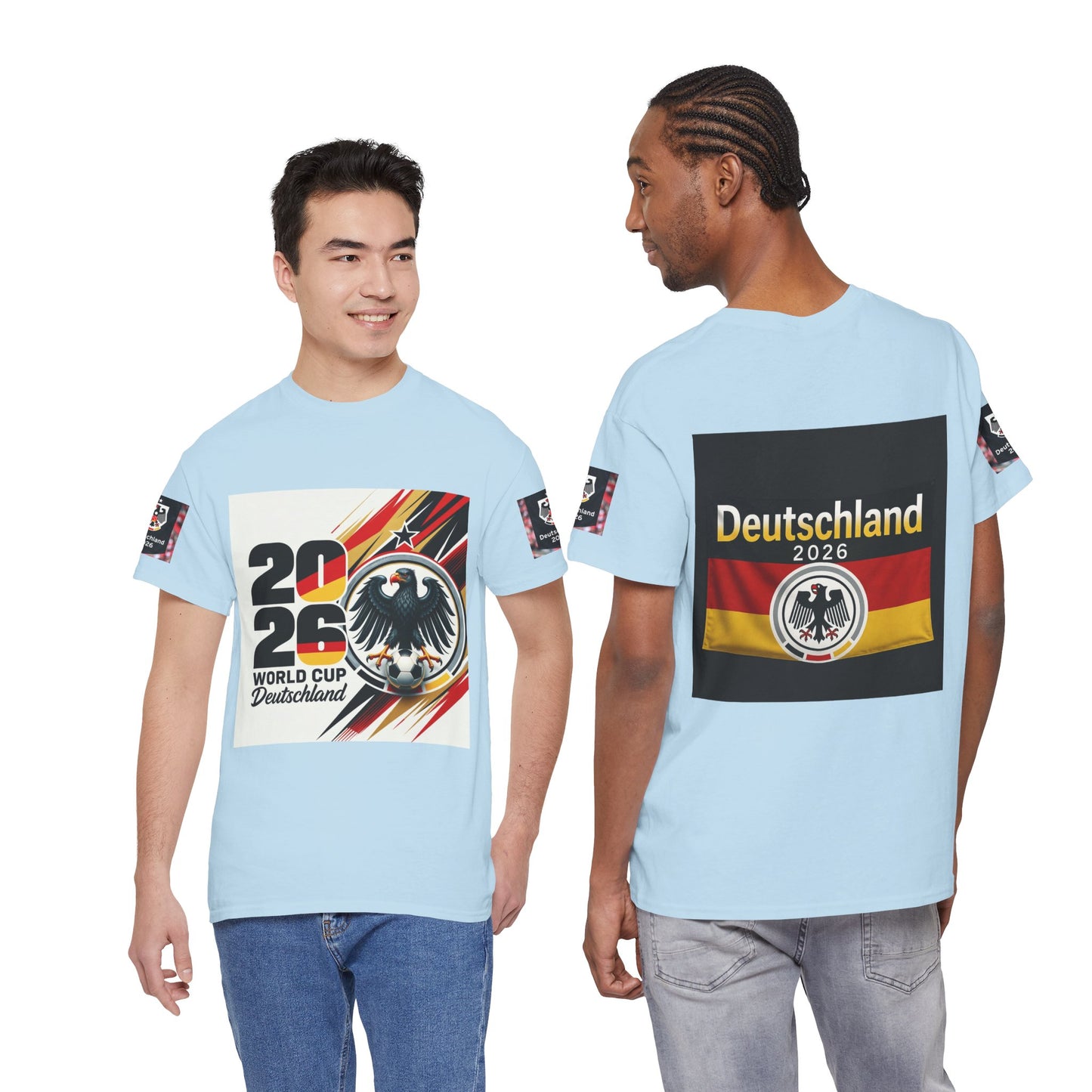 2026 World Cup Deutschland Tee | German Eagle Soccer Graphic Shirt
