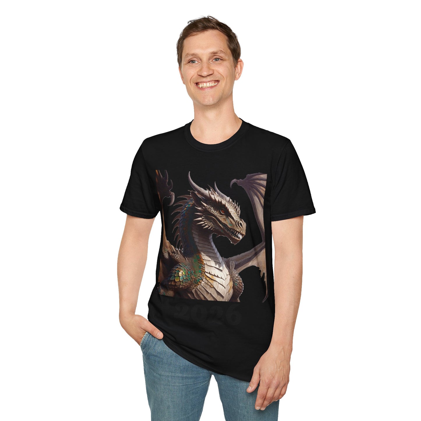 Dragon 2026 T-Shirt — Fantasy Dragon Graphic Tee