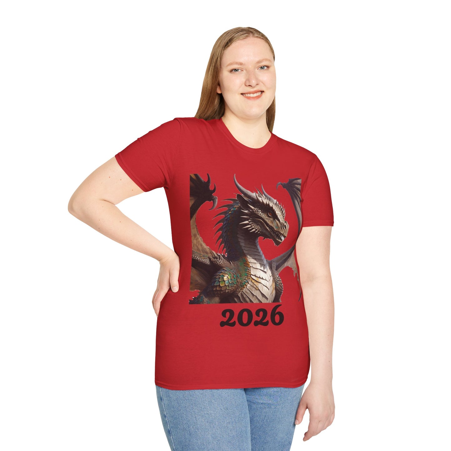 Dragon 2026 T-Shirt — Fantasy Dragon Graphic Tee