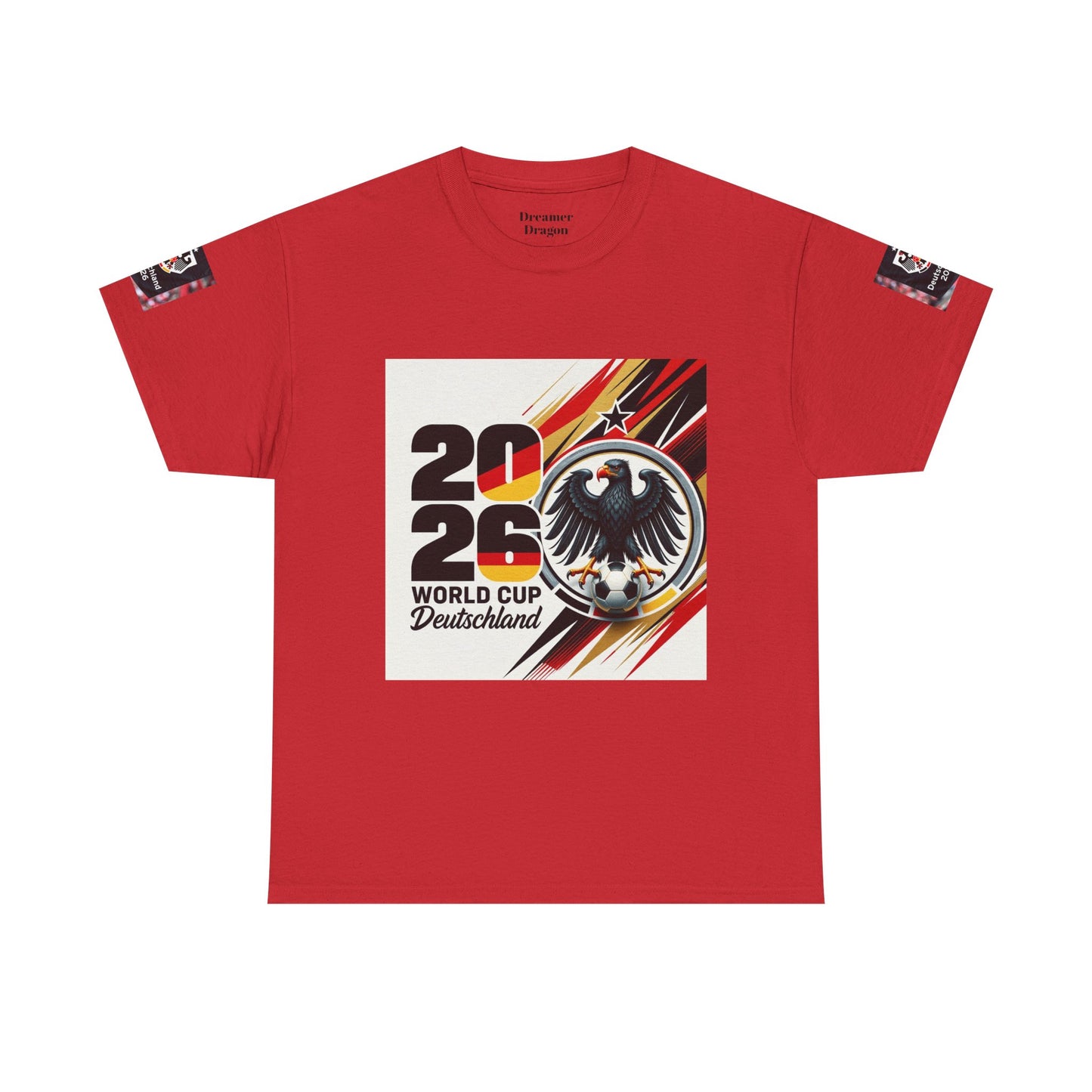 2026 World Cup Deutschland Tee | German Eagle Soccer Graphic Shirt