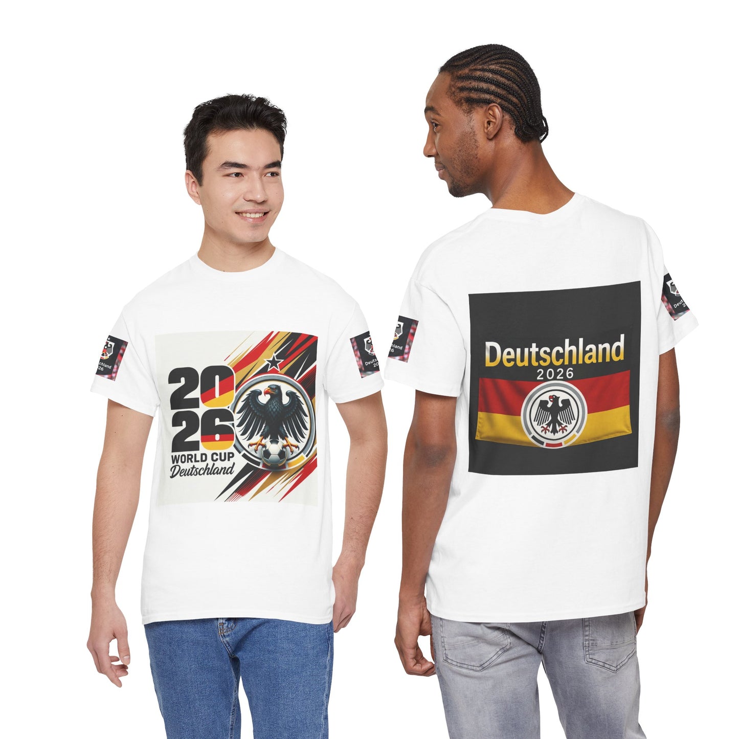 2026 World Cup Deutschland Tee | German Eagle Soccer Graphic Shirt