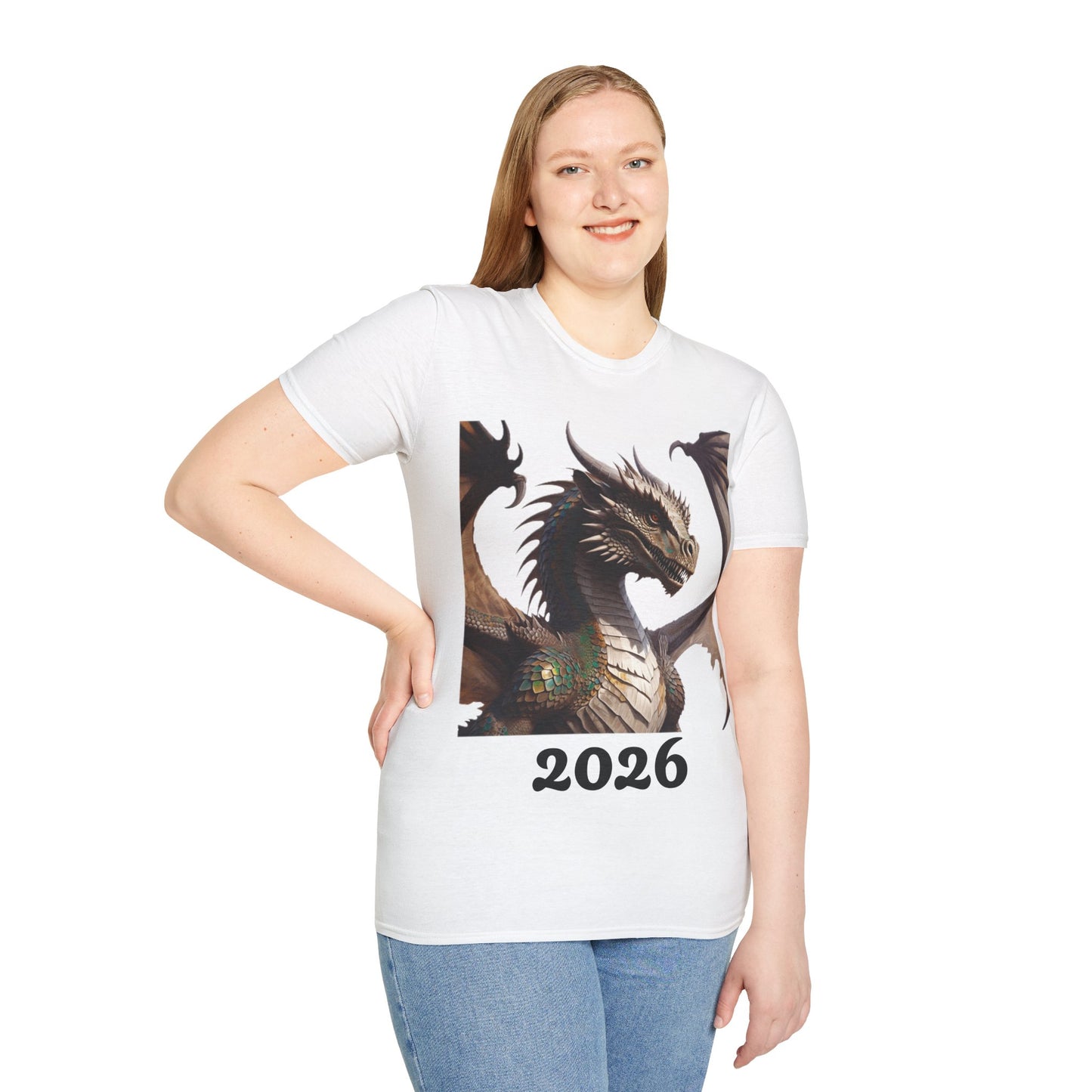 Dragon 2026 T-Shirt — Fantasy Dragon Graphic Tee