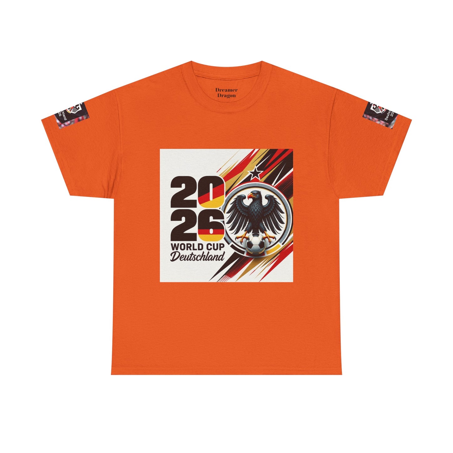 2026 World Cup Deutschland Tee | German Eagle Soccer Graphic Shirt