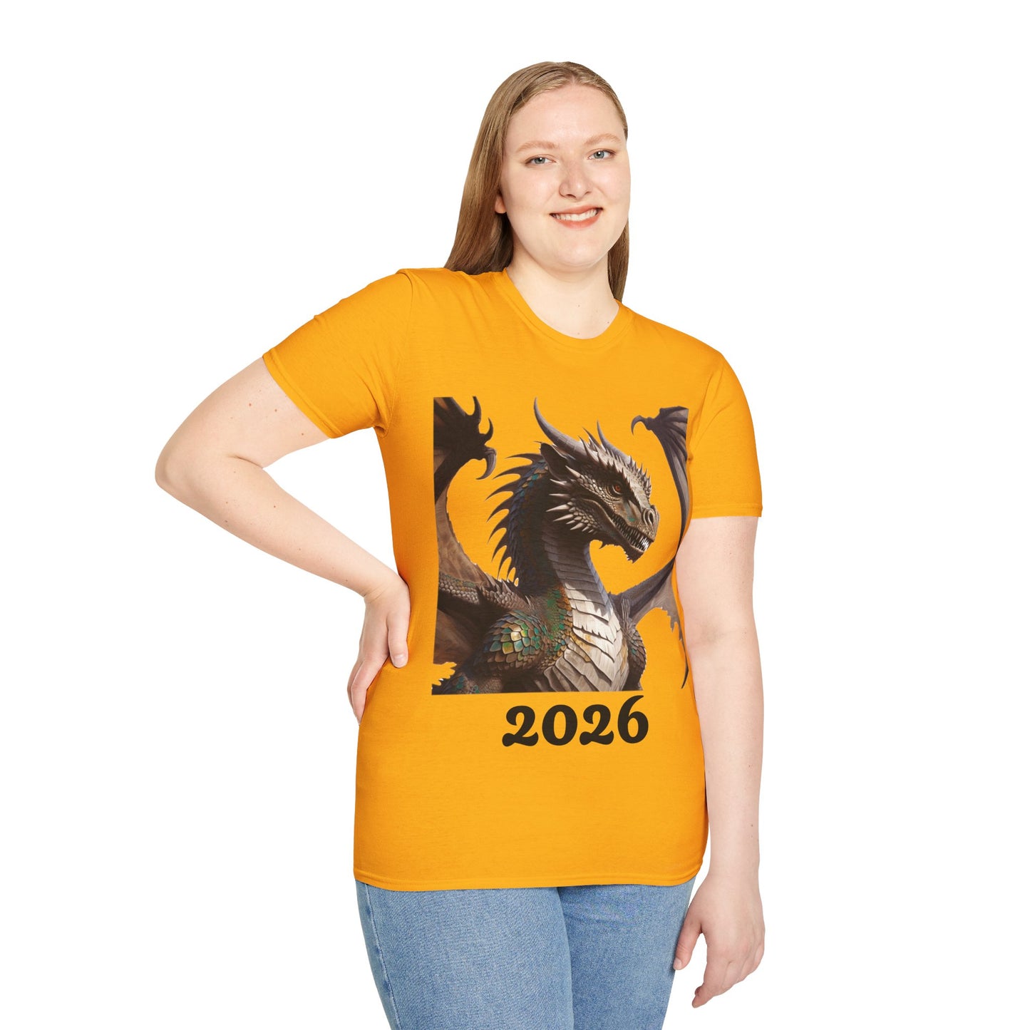 Dragon 2026 T-Shirt — Fantasy Dragon Graphic Tee