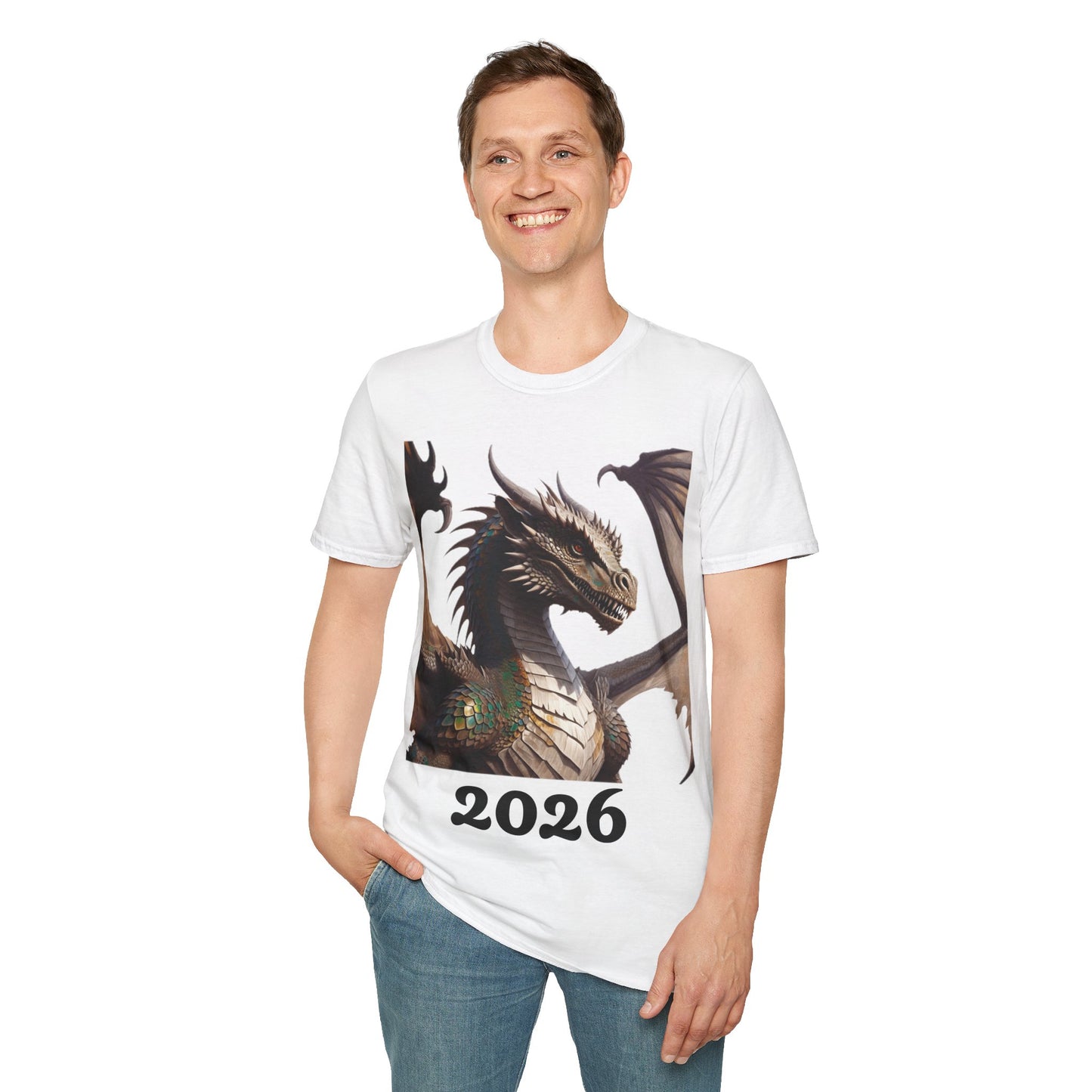 Dragon 2026 T-Shirt — Fantasy Dragon Graphic Tee